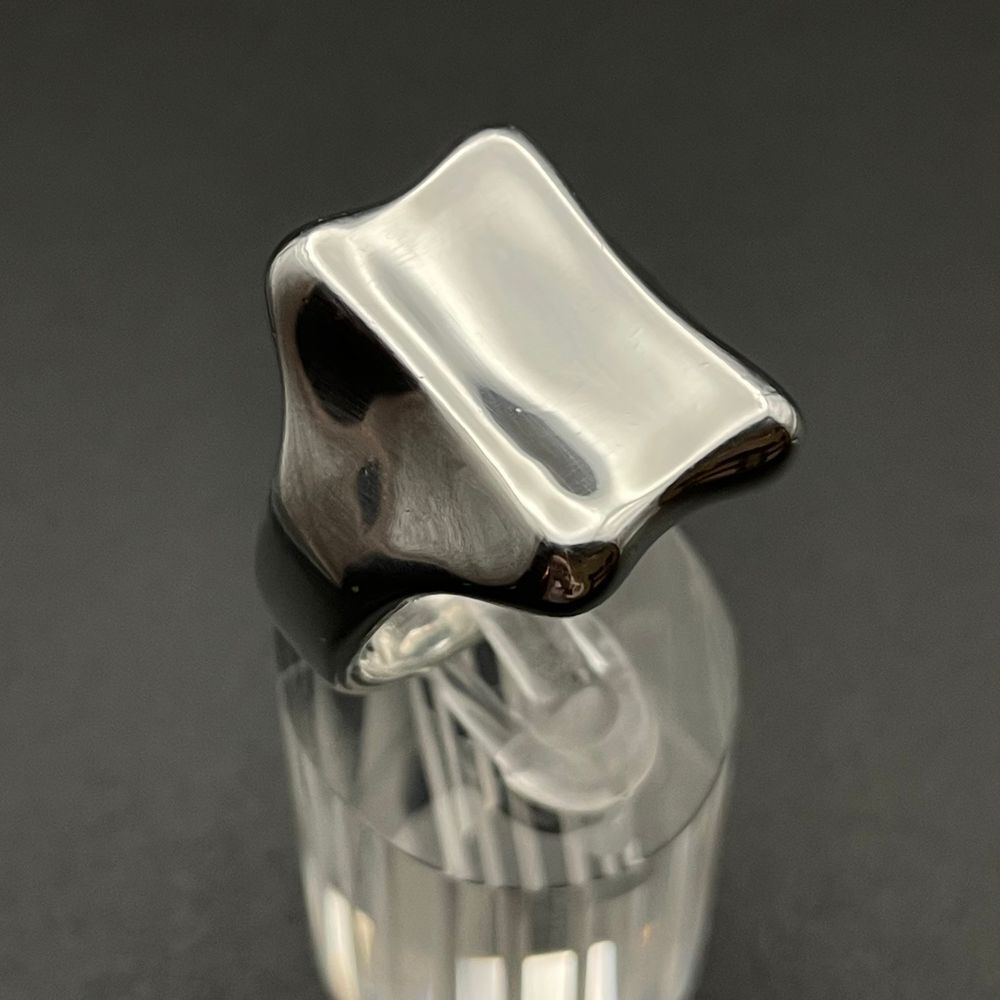 Robert Lee Morris Silver and Black Men's Ring